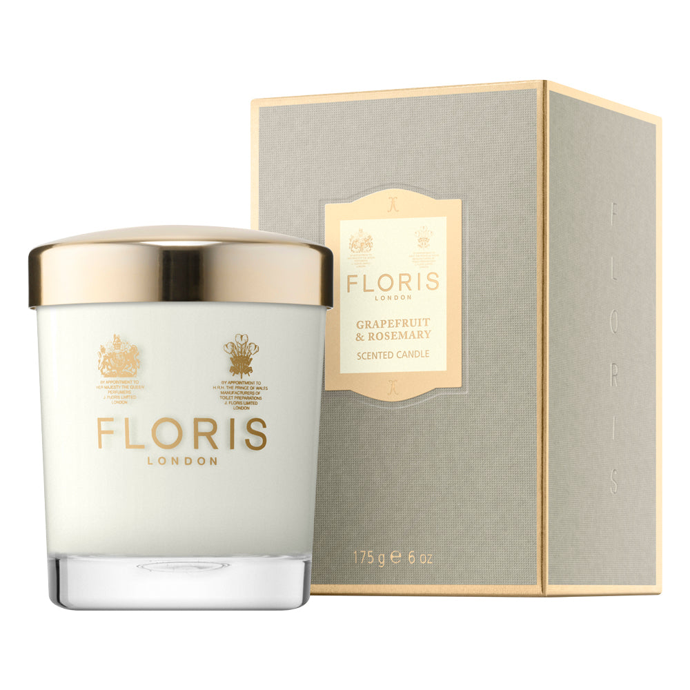 Floris London Grapefrugt   Rosmarin Duftlys  175 Gr
