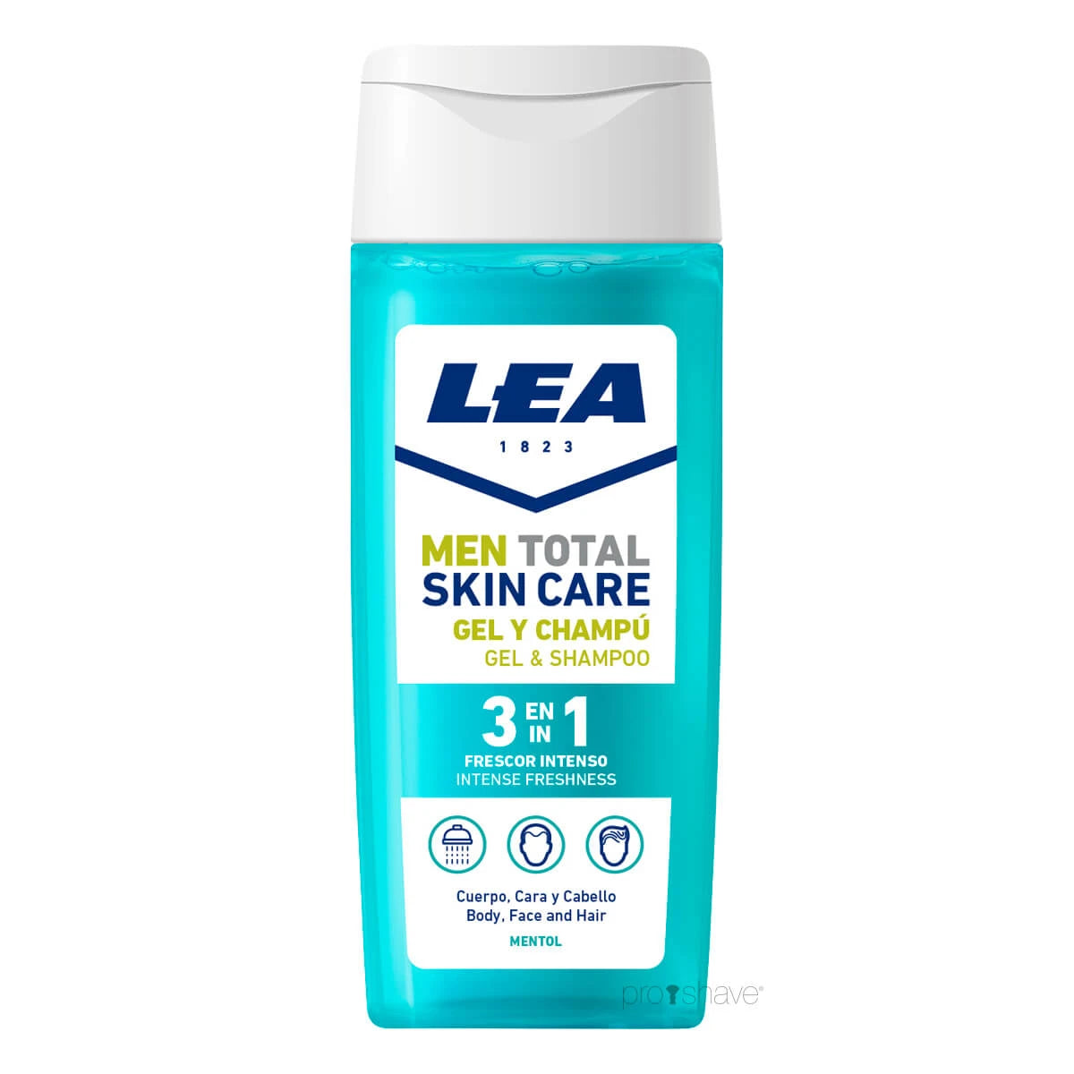 Lea Classic Men Total Skin Care  3i1 Shampoo  Intense Freshness  300 Ml