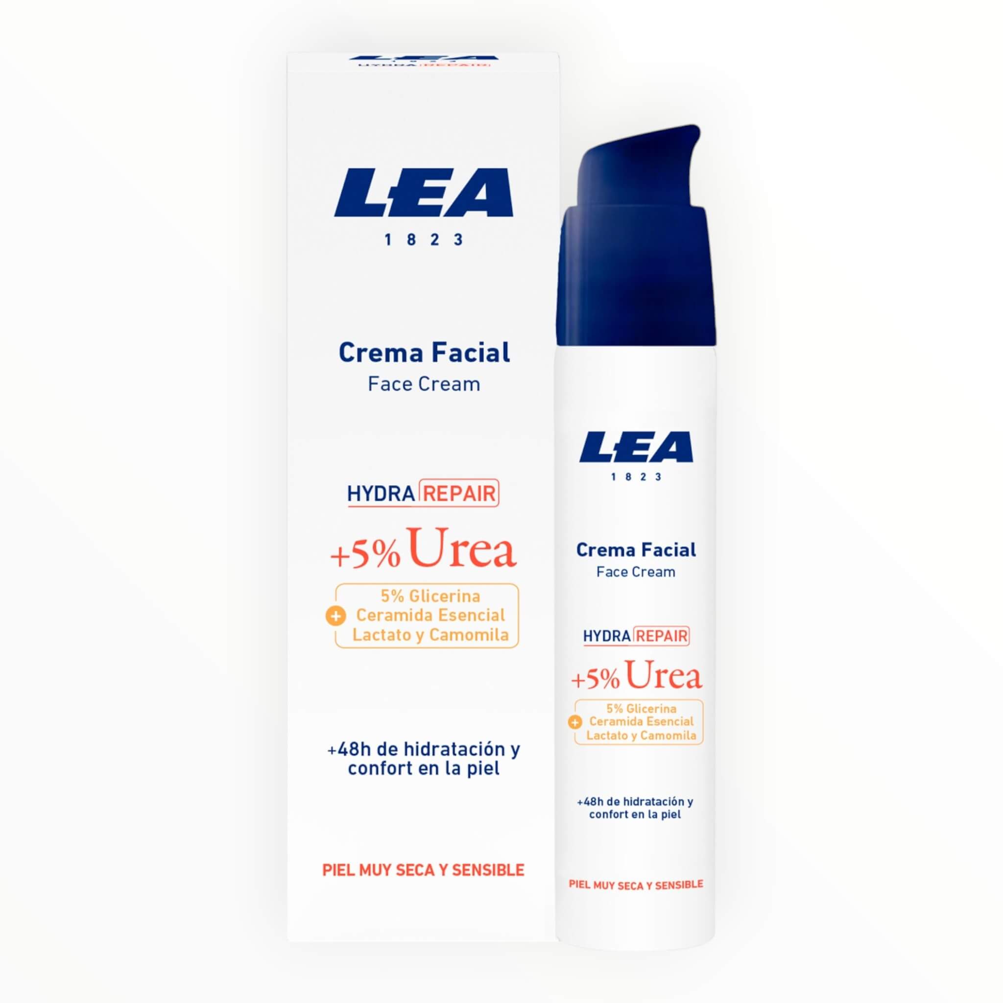 Lea Classic Hydra Repair Face Cream  5  Urea  50 Ml