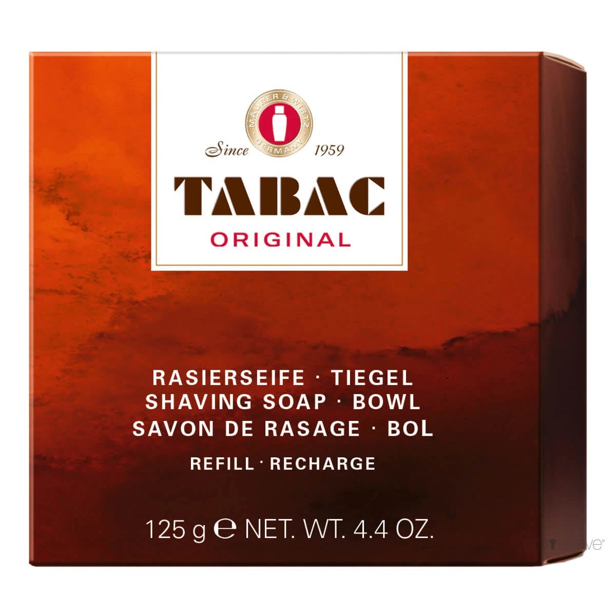 Tabac Barbersæbe Refill Til Skål  125 Gr