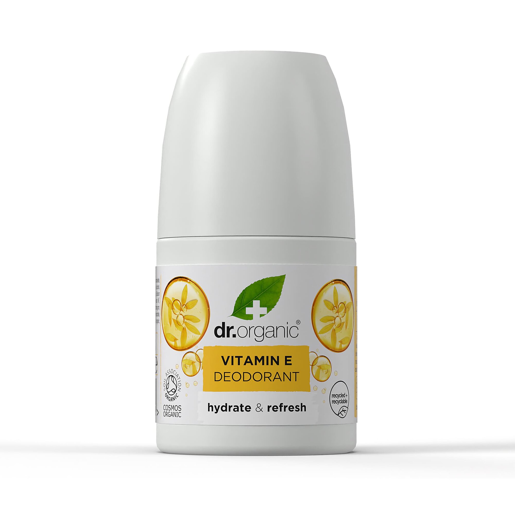 Dr  Organic Deo Roll On Vitamin E   50 Ml