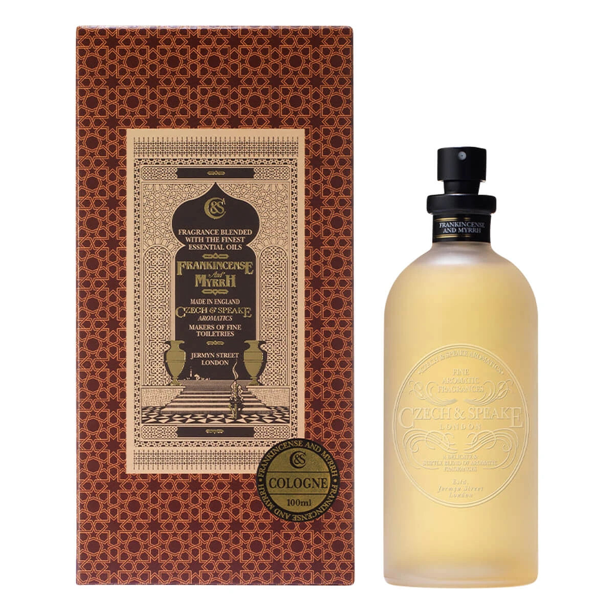 Czech   Speake Frankincense   Myrrh  Cologne Spray  100 Ml