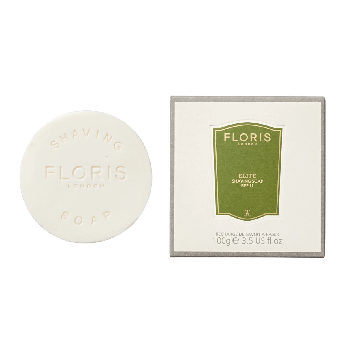 Floris London Elite  Barbersæbe Refill  100 Gr