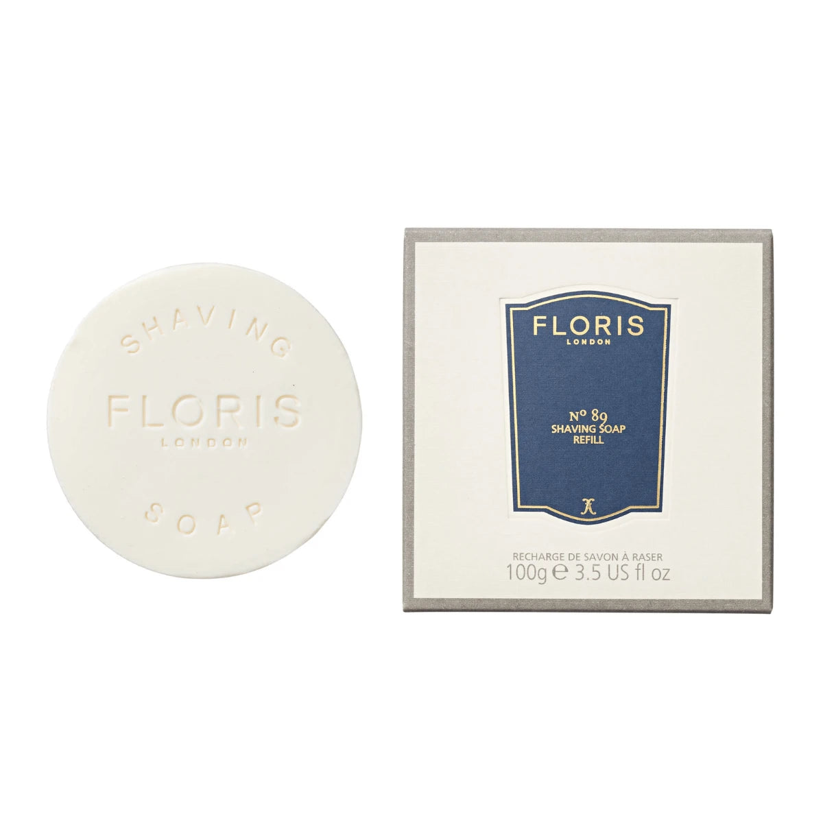 Floris London No 89  Barbersæbe Refill  100 Gr