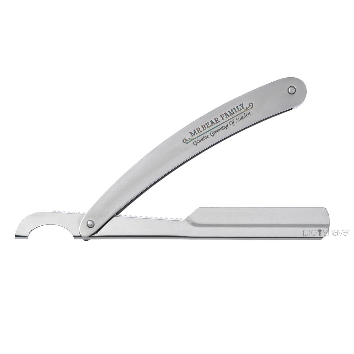 Mr  Bear Straight Razor Til Udskiftelige Klinger  Rustfri Stål