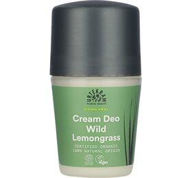 Urtekram Creme Deo Roll On Wild Lemongrass   50 Ml
