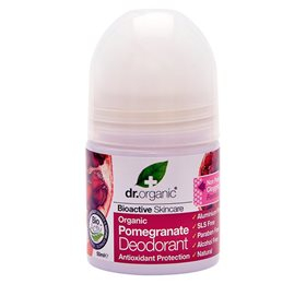 Dr  Organic Deo Roll On Pomegranate  Bull  50 Ml