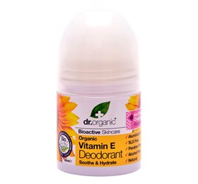 Dr Organic Deo Roll On Vitamin E 50 Ml