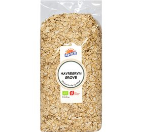 Økologiske Grove Havregryn 750g – Sund Morgenmad