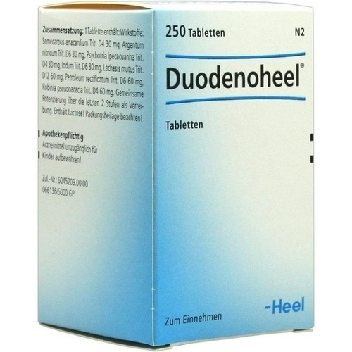 Duodenoheel 250 Tab - Homøopatisk Velværetilskud på Tilbud