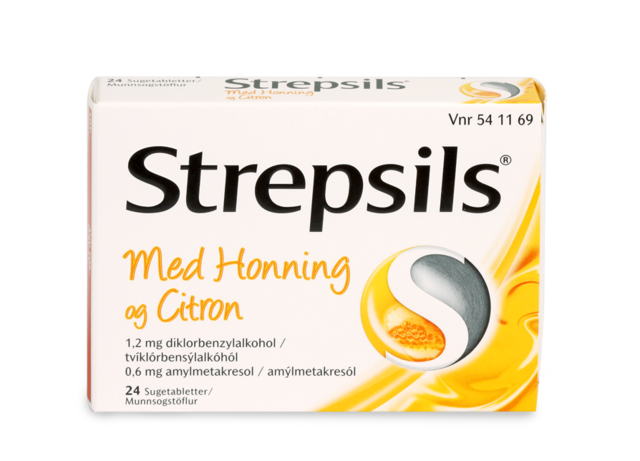 Strepsils Med Honning Og Citron   24 Stk