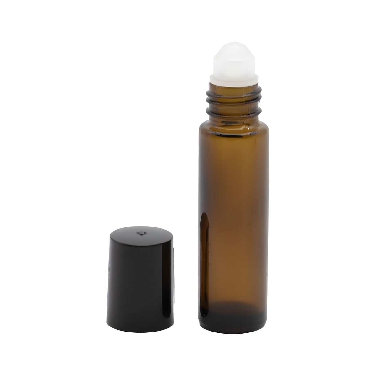 10 Ml Brun Glasflaske med Rullehoved - Skønhedsprodukt!