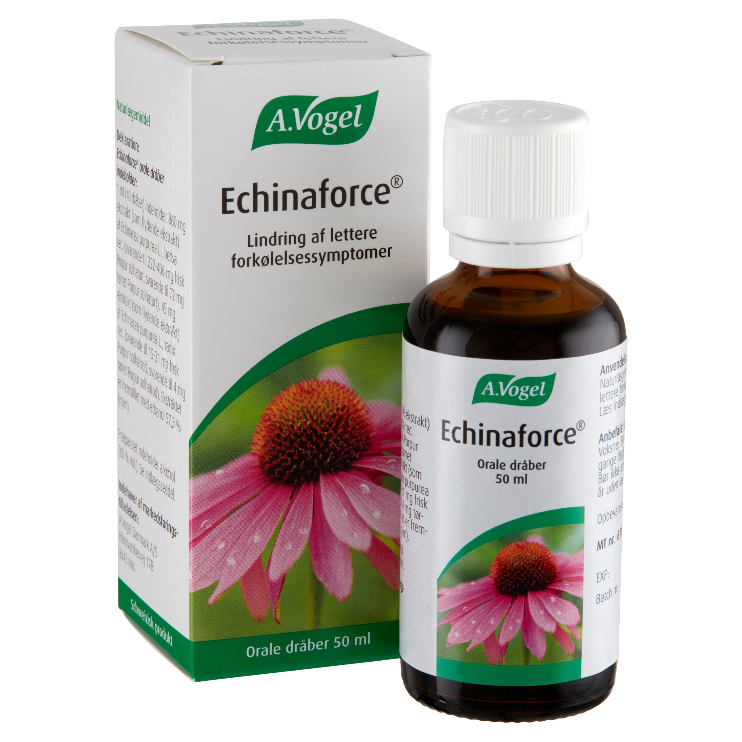 A. Vogel Echinaforce 50 ml – Styrk dit immunforsvar!