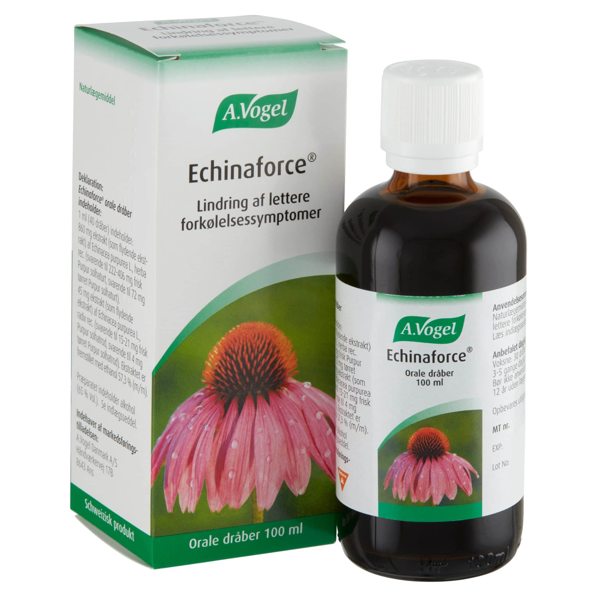 A. Vogel Echinaforce 100 Ml - Styrk dit immunforsvar