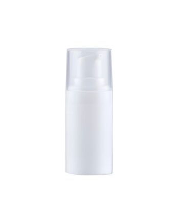 15 Ml Hvid Pumpeflaske Uden Slange - Hurtig Levering!