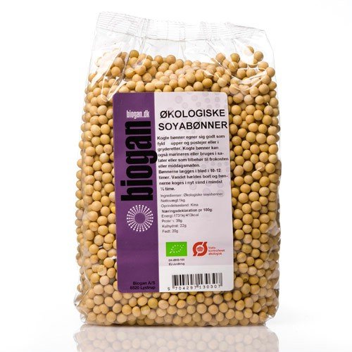 Soyabønner økologiske   1 Kg