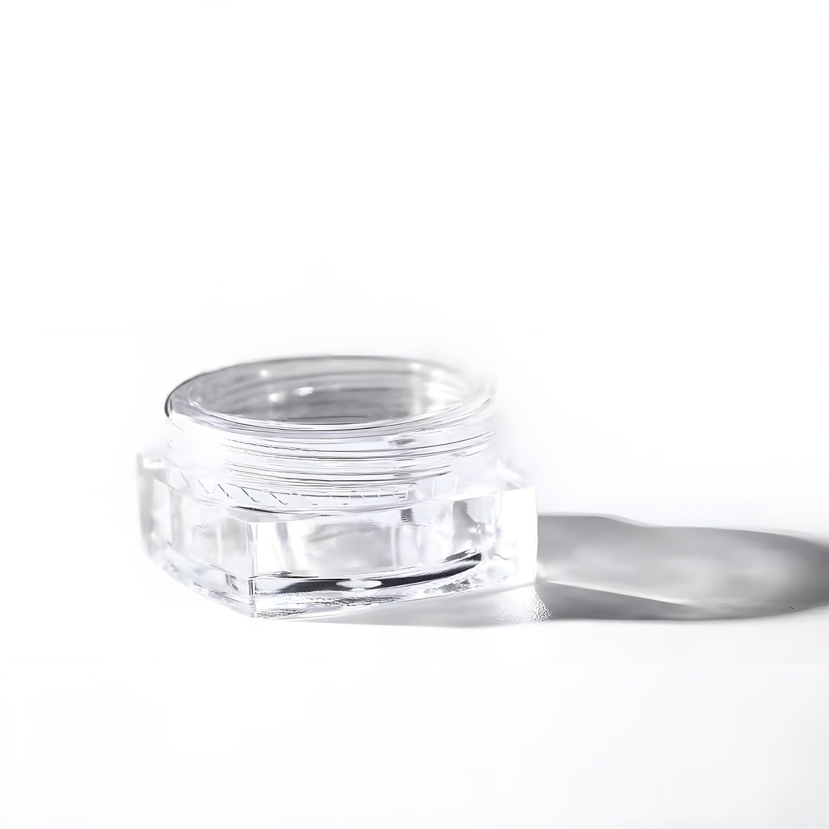 5 Ml Klar Bøtte med Låg – Perfekt til Læbepomade!