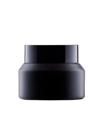 30 Ml Sort Glas Bøtte med Låg til Kosmetik - Hedenhus.dk