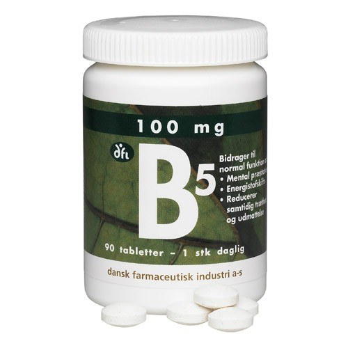 B5 Depottablet 100 Mg   90 Tabletter
