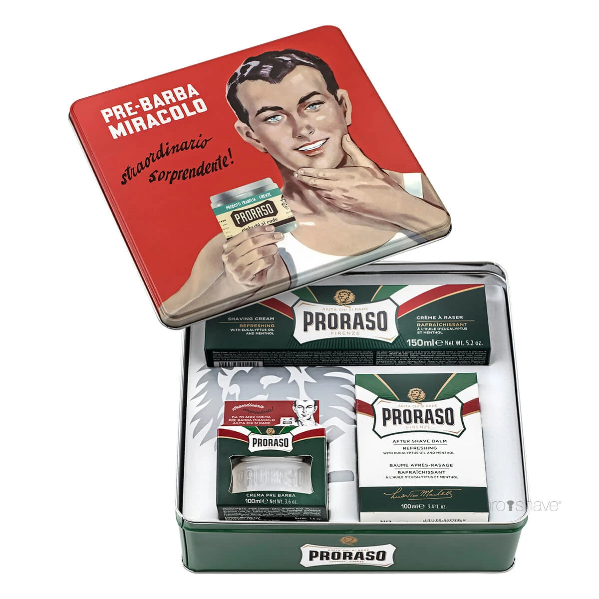 Proraso Gaveæske  Vintage Selection Gino  Refresh
