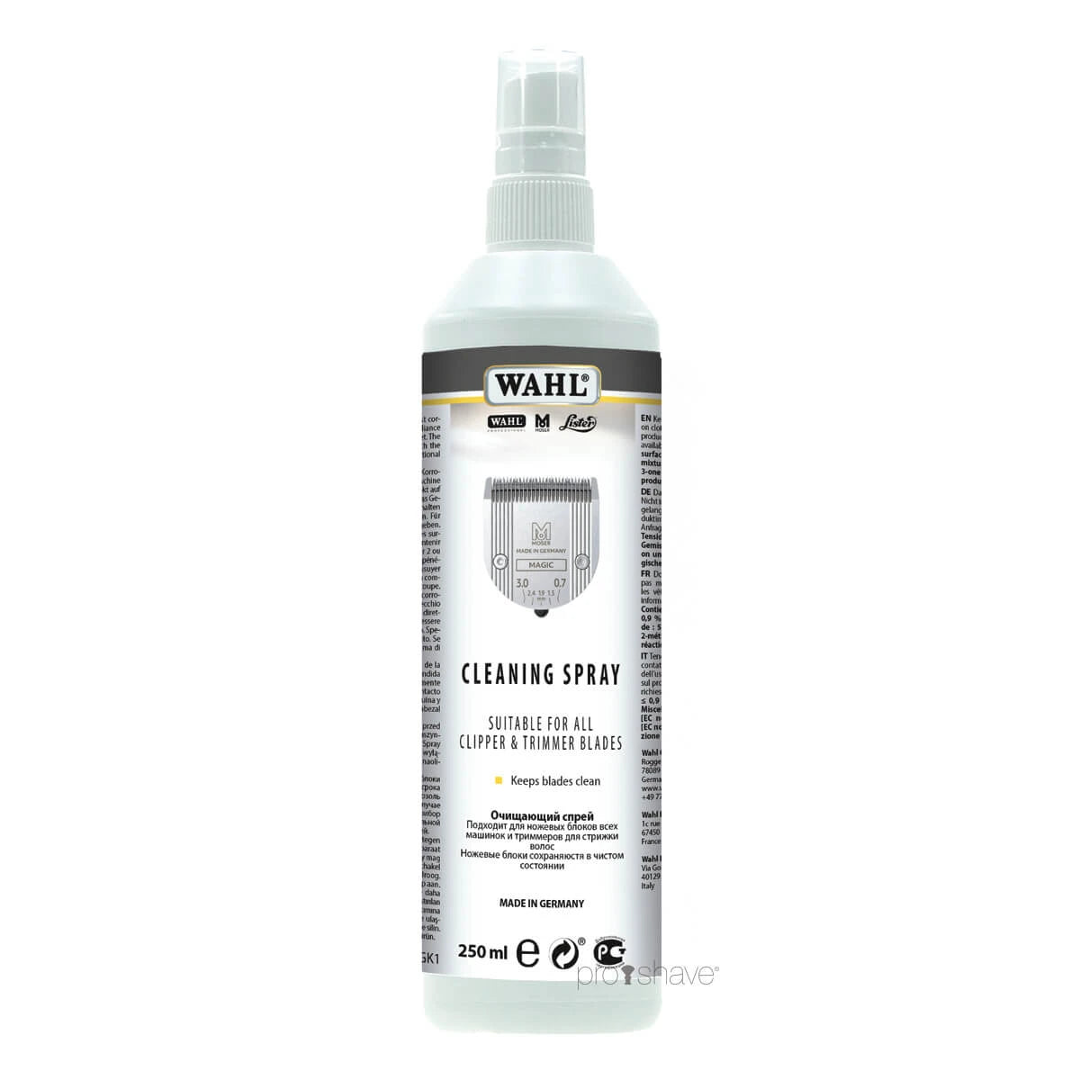 Wahl Professional Cleaning Spray  250 Ml