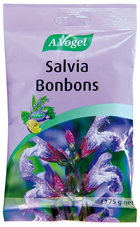 A. Vogel Salvia Bolcher 75 G – Naturlig Halspleje og Lækre Smagsoplevelser