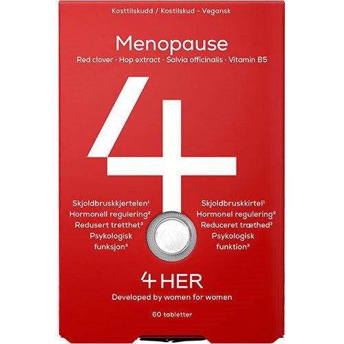 4her Menopause   60 Tabletter