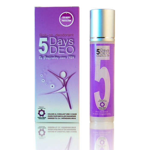 5 Dages Deodorant til Kvinder - Effektiv mod Svedlugt
