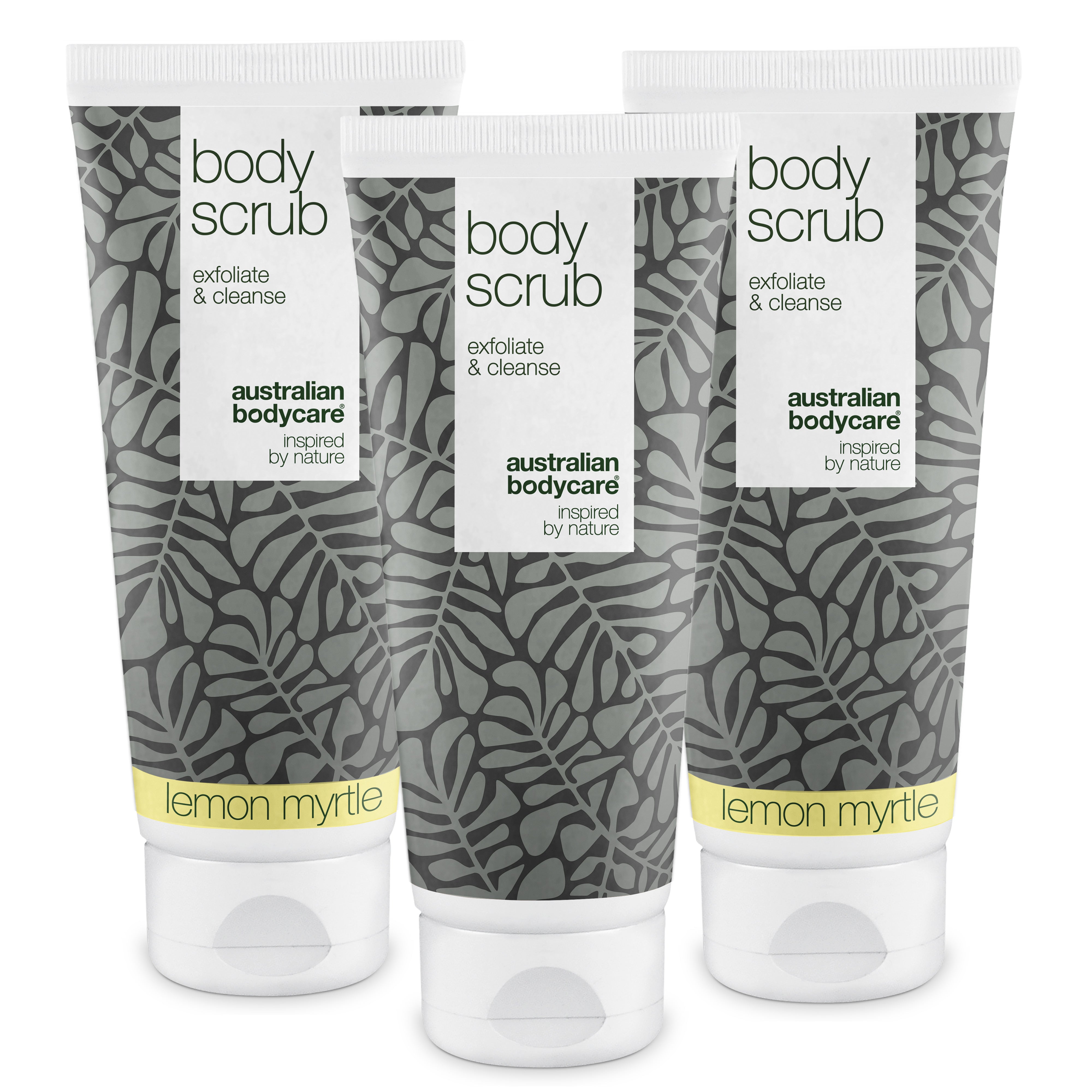 3 For 2 Pakketilbud: Body Scrub med Tea Tree & Lemon Myrtle