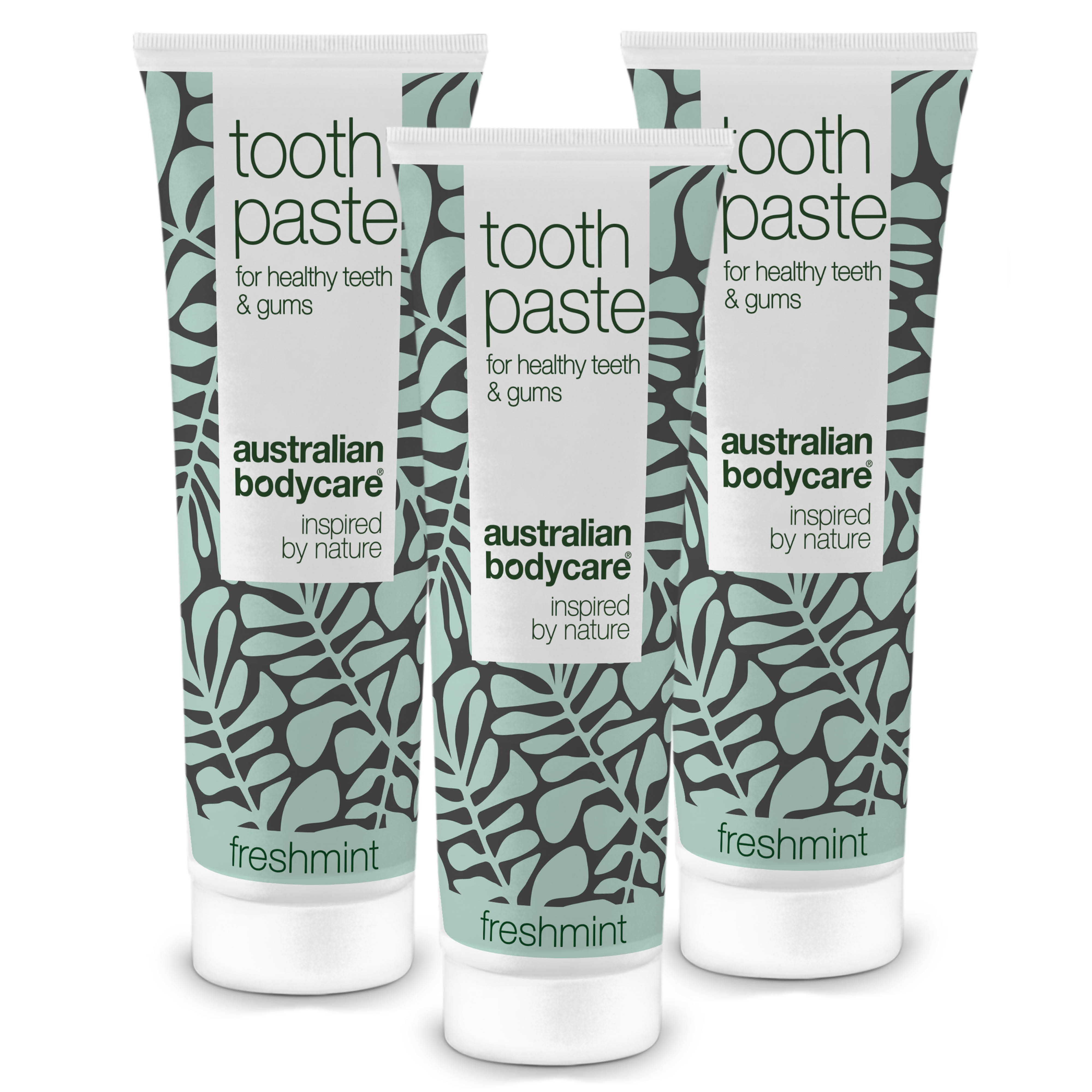 3 Stk Tea Tree Oil Tandpasta - Frisk Mint til Mundpleje