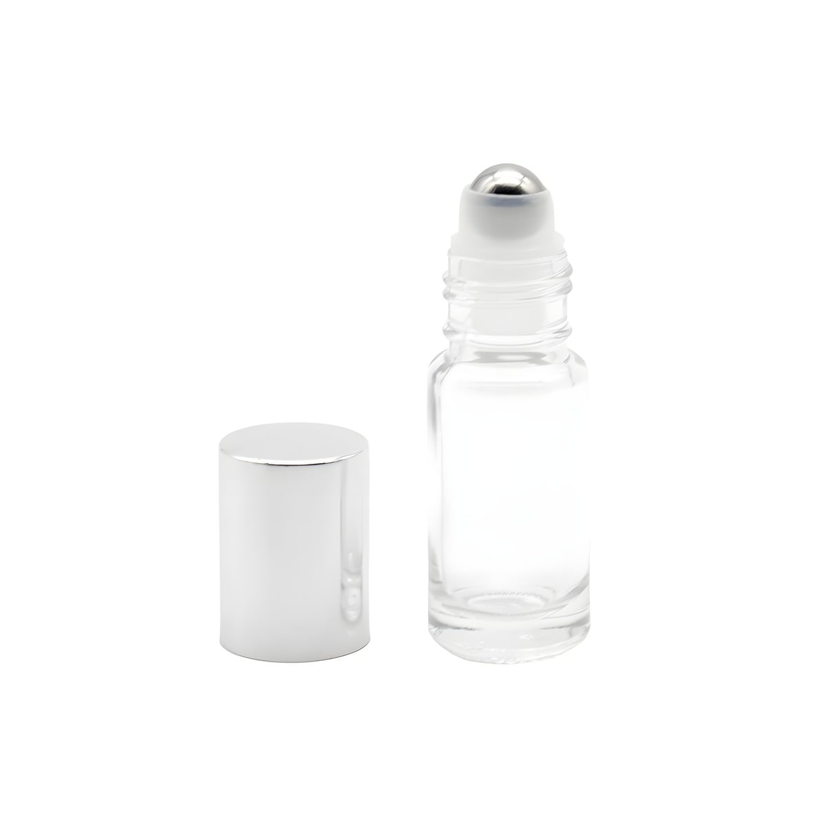 5 Ml Klar Glasflaske med Rullehoved – Skønhed Must-Have!