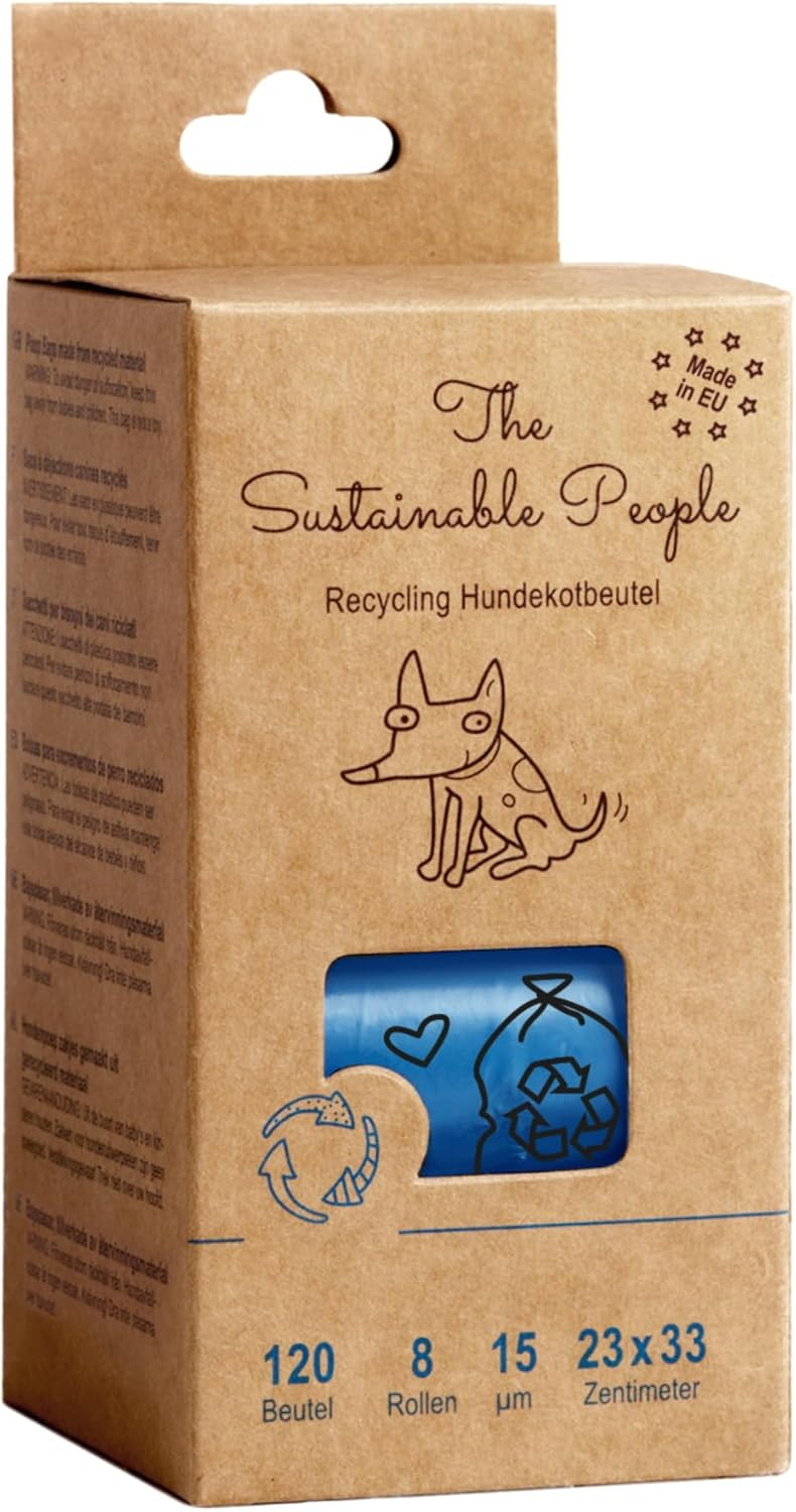 The Sustainable People   Recycling Hundeposer 23 X 35 Cm   8 Ruller