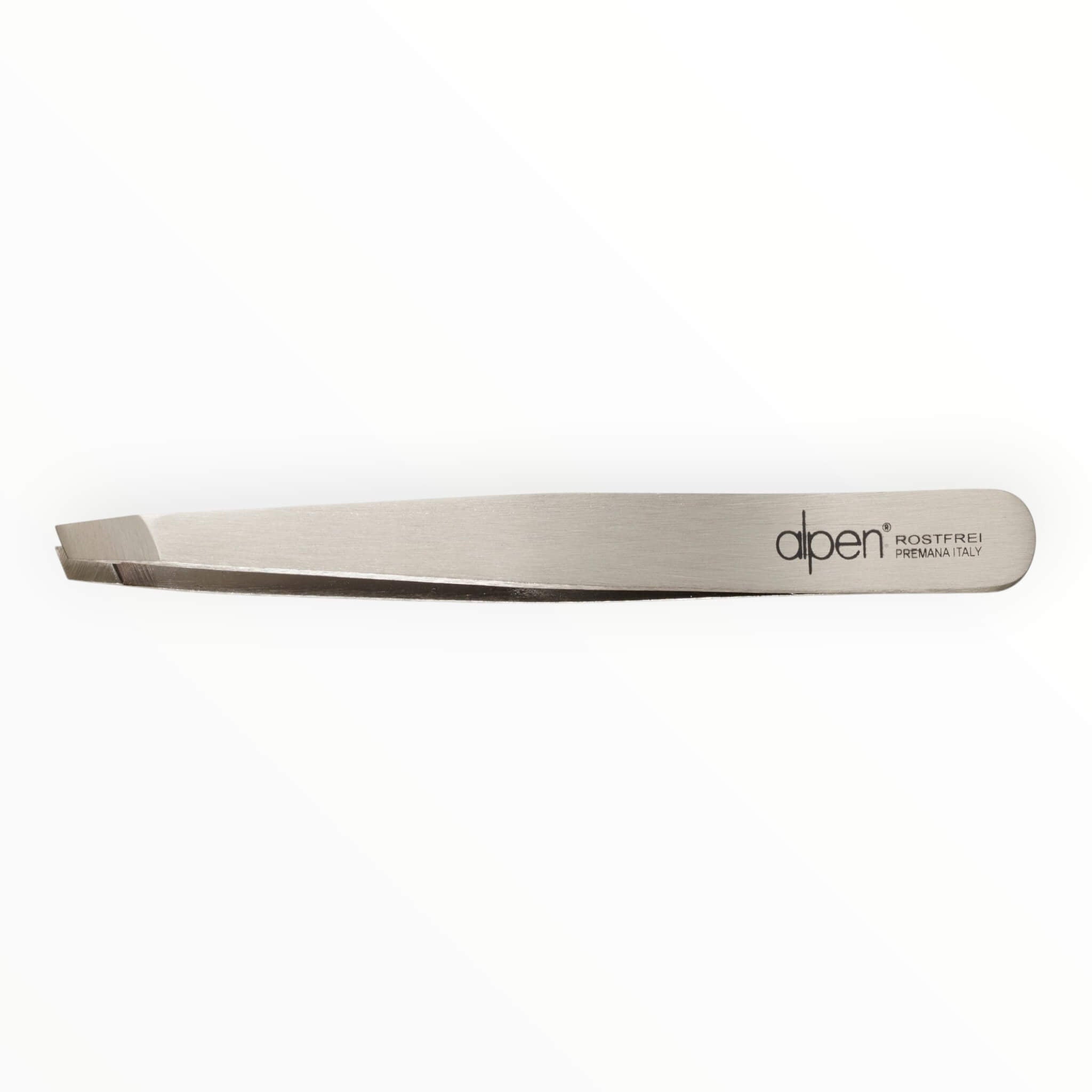 Alpen Pincet  Skrå  Rustfrit Stål  10 Cm