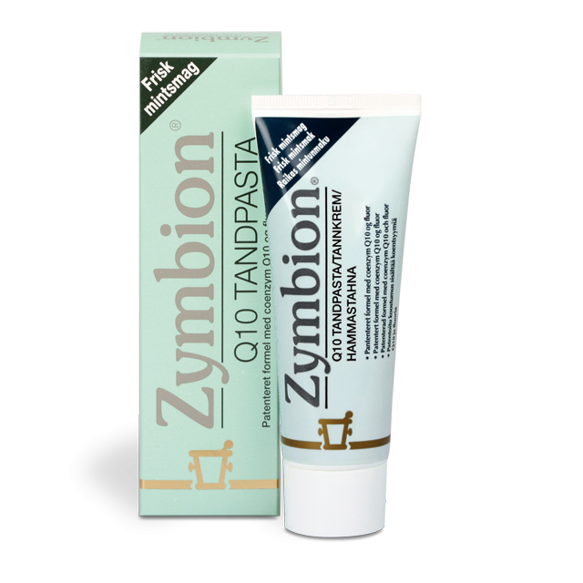 Zymbion Q10 Tandpasta 75 Ml – Frisk Pebermyntesmag
