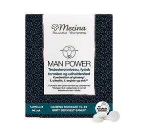 Mezina Man Power 90 Tabletter - Styrk dit velvære!