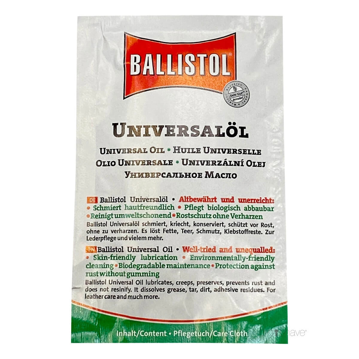 Ballistol Universalolie  Wipe  1 Stk