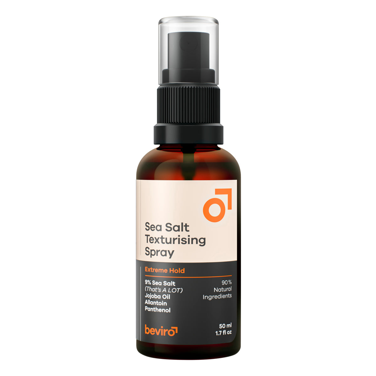 Beviro Sea Salt Spray  Extreme Hold  Rejsestørrelse  50 Ml