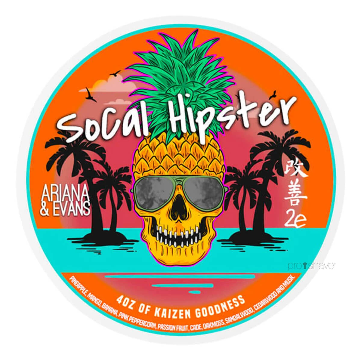 Ariana   Evans Barbersæbe  Socal Hipster  118 Ml