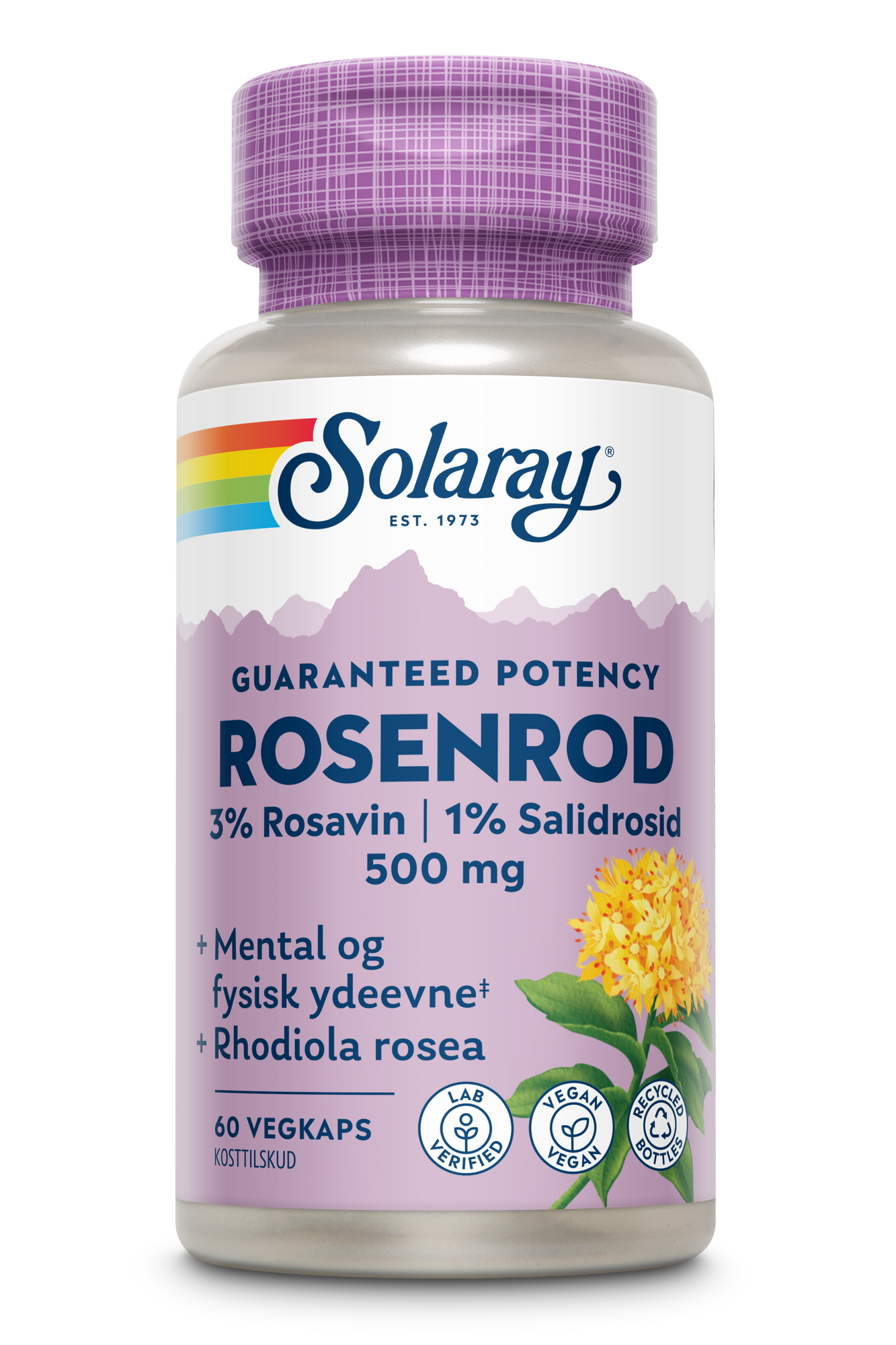 Super Rosenrod   60 Kapsler