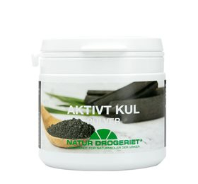 Aktivt Kul Pulver 80g - Naturlig Skønhed & Velvære