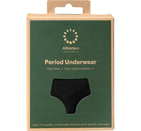 Allmatters Høj Talje Menstruationstrusse - Bæredygtig Komfort
