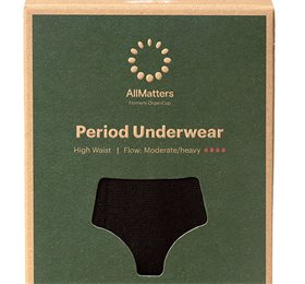 Allmatters Høj Talje Menstruationstrusse – Komfortabel Beskyttelse