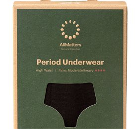 Allmatters Høj Talje Menstruationstrusse - Bæredygtig Valg