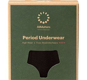 Allmatters Høj Talje Menstruationstrusse – Komfortabel Beskyttelse