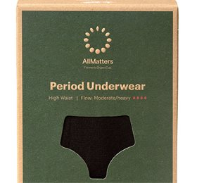 Allmatters Menstruationstrusse - Høj Talje, Moderat Absorption