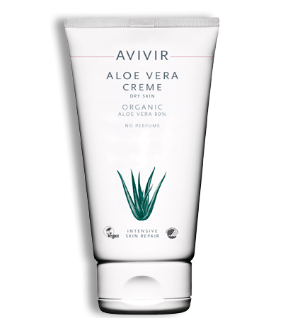 Avivir Aloe Vera Creme 80% - Pleje til tør hud, 150 ml