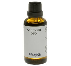 Allergica Antimonit D30 Bull 50 Ml - Naturlig Behandling