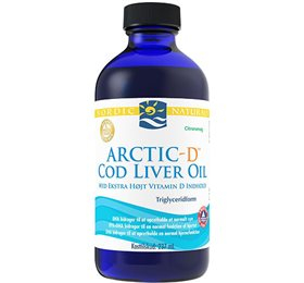 Nordic Naturals Arctic D Torskelevertran med Citrussmag 237 ml