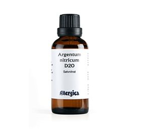 Allergica Argentum Nitricum D20 Bull 50ml - Homøopatisk Medicin