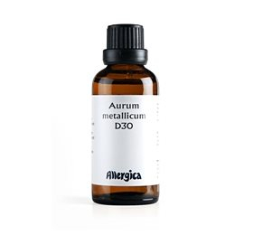 Allergica Aurum Met D30 Bull 50ml - Homøopatisk Velvære